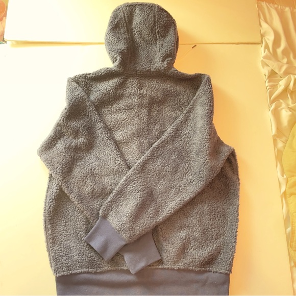 Polo Ralph Lauren Retro Pile Sherpa Fleece Hooded Jacket Large - Picture 9 of 12